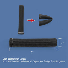 GOAT Engines LS Spark Plug Wire Heat Shield Sleeve Kit