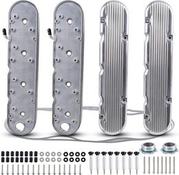 GOAT Engines LS Cast Aluminum Valve Covers with Coil Mounts