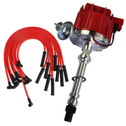 GOAT Engines SBC HEI Distributor & Spark Plug Wire Kit