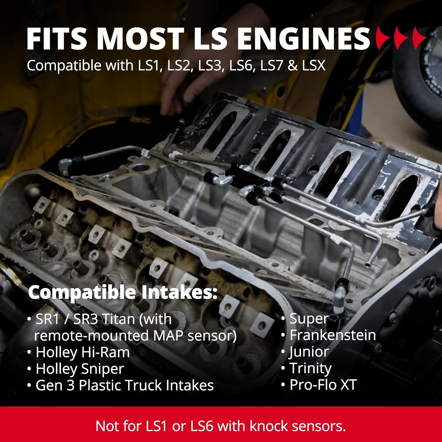 GOAT Engines LS Steam Vent Coolant Crossover Kit