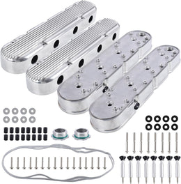 GOAT Engines LS Cast Aluminum Valve Covers with Coil Mounts