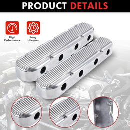 GOAT Engines LS Cast Aluminum Valve Covers with Coil Mounts