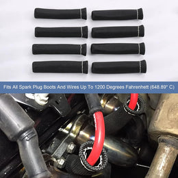 GOAT Engines LS Spark Plug Wire Heat Shield Sleeve Kit
